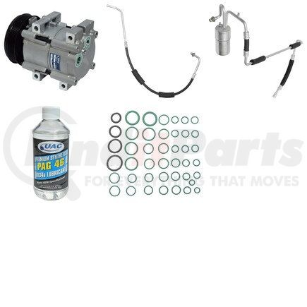 KT4684 by UNIVERSAL AIR CONDITIONER (UAC) - A/C Compressor Kit -- Compressor Replacement Kit