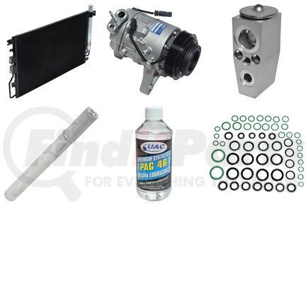 KT4690A by UNIVERSAL AIR CONDITIONER (UAC) - A/C Compressor Kit -- Compressor-Condenser Replacement Kit