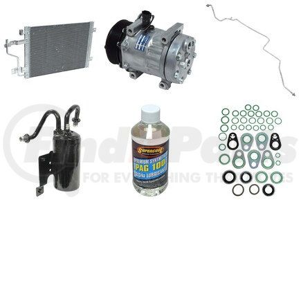 KT4729A by UNIVERSAL AIR CONDITIONER (UAC) - A/C Compressor Kit -- Compressor-Condenser Replacement Kit