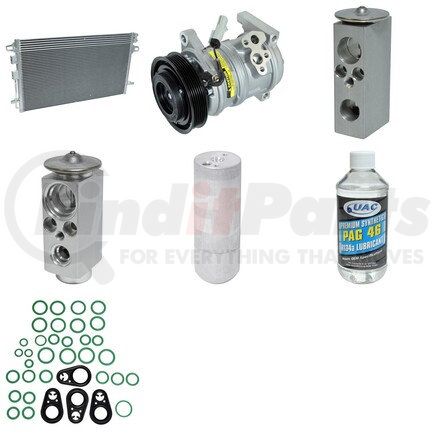 KT4796A by UNIVERSAL AIR CONDITIONER (UAC) - A/C Compressor Kit -- Compressor-Condenser Replacement Kit