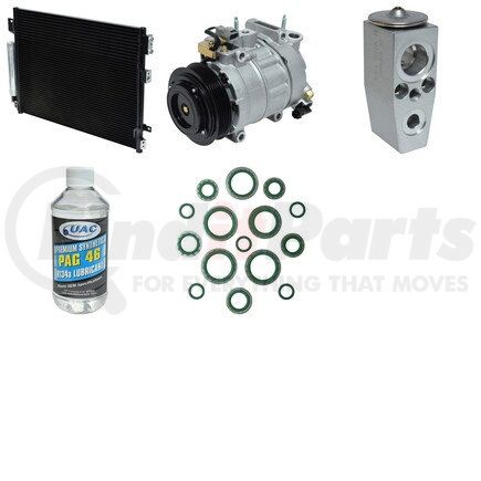 KT4808B by UNIVERSAL AIR CONDITIONER (UAC) - A/C Compressor Kit -- Compressor-Condenser Replacement Kit