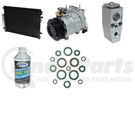 KT4808D by UNIVERSAL AIR CONDITIONER (UAC) - A/C Compressor Kit -- Compressor-Condenser Replacement Kit