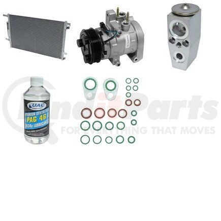 KT4807A by UNIVERSAL AIR CONDITIONER (UAC) - A/C Compressor Kit -- Compressor-Condenser Replacement Kit