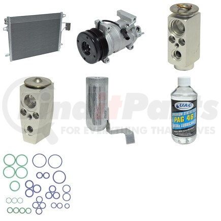 KT4813A by UNIVERSAL AIR CONDITIONER (UAC) - A/C Compressor Kit -- Compressor-Condenser Replacement Kit