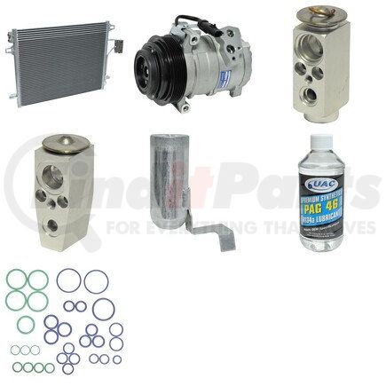 KT4817A by UNIVERSAL AIR CONDITIONER (UAC) - A/C Compressor Kit -- Compressor-Condenser Replacement Kit