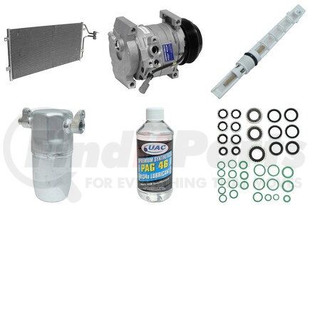 KT4819A by UNIVERSAL AIR CONDITIONER (UAC) - A/C Compressor Kit -- Compressor-Condenser Replacement Kit