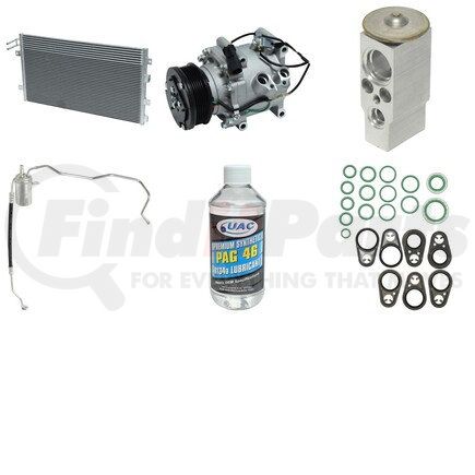 KT4837A by UNIVERSAL AIR CONDITIONER (UAC) - A/C Compressor Kit -- Compressor-Condenser Replacement Kit