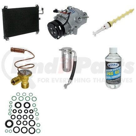 KT4843A by UNIVERSAL AIR CONDITIONER (UAC) - A/C Compressor Kit -- Compressor-Condenser Replacement Kit