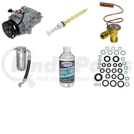 KT4843 by UNIVERSAL AIR CONDITIONER (UAC) - A/C Compressor Kit -- Compressor Replacement Kit