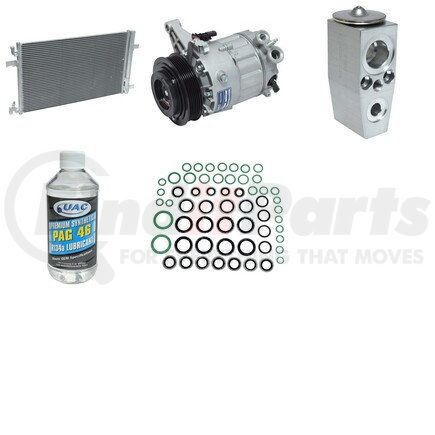 KT4857A by UNIVERSAL AIR CONDITIONER (UAC) - A/C Compressor Kit -- Compressor-Condenser Replacement Kit