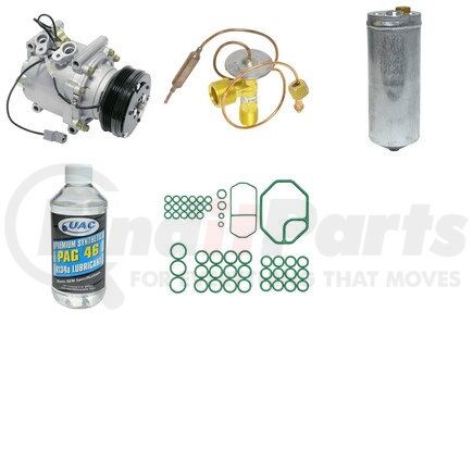 KT4858 by UNIVERSAL AIR CONDITIONER (UAC) - A/C Compressor Kit -- Compressor Replacement Kit