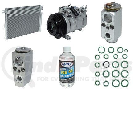 KT4867A by UNIVERSAL AIR CONDITIONER (UAC) - A/C Compressor Kit -- Compressor-Condenser Replacement Kit