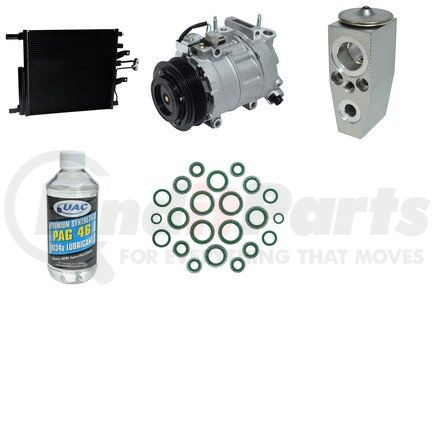 KT4869A by UNIVERSAL AIR CONDITIONER (UAC) - A/C Compressor Kit -- Compressor-Condenser Replacement Kit