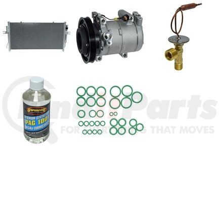 KT4876A by UNIVERSAL AIR CONDITIONER (UAC) - A/C Compressor & Component Kit-Compressor-condenser Replacement Kit fits Xterra