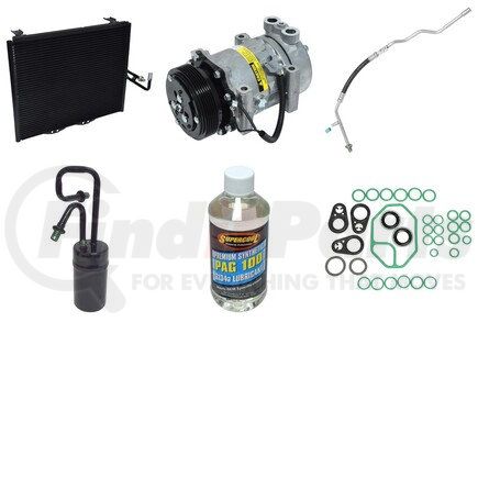 KT4907A by UNIVERSAL AIR CONDITIONER (UAC) - A/C Compressor Kit -- Compressor-Condenser Replacement Kit