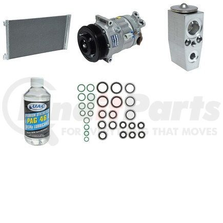 KT4908A by UNIVERSAL AIR CONDITIONER (UAC) - A/C Compressor Kit -- Compressor-Condenser Replacement Kit