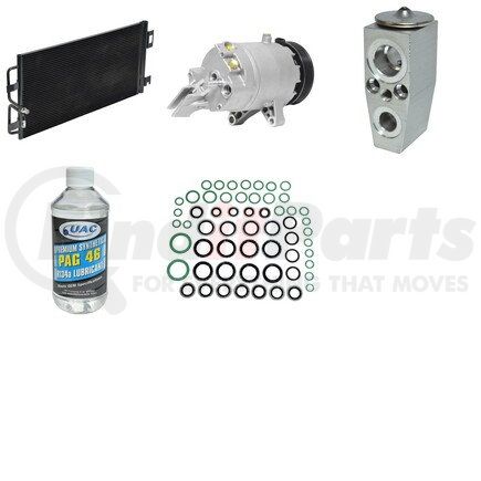 KT4917A by UNIVERSAL AIR CONDITIONER (UAC) - A/C Compressor Kit -- Compressor-Condenser Replacement Kit