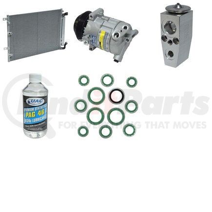 KT4934A by UNIVERSAL AIR CONDITIONER (UAC) - A/C Compressor Kit -- Compressor-Condenser Replacement Kit