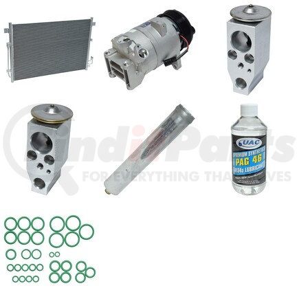 KT4938A by UNIVERSAL AIR CONDITIONER (UAC) - A/C Compressor Kit -- Compressor-Condenser Replacement Kit