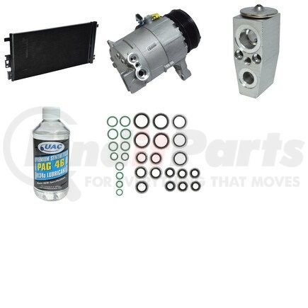 KT4957A by UNIVERSAL AIR CONDITIONER (UAC) - A/C Compressor Kit -- Compressor-Condenser Replacement Kit