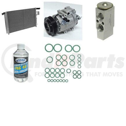 KT4966A by UNIVERSAL AIR CONDITIONER (UAC) - A/C Compressor Kit -- Compressor-Condenser Replacement Kit