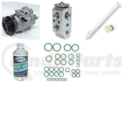 KT4967 by UNIVERSAL AIR CONDITIONER (UAC) - A/C Compressor Kit -- Compressor Replacement Kit