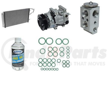 KT4973A by UNIVERSAL AIR CONDITIONER (UAC) - A/C Compressor Kit -- Compressor-Condenser Replacement Kit