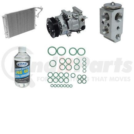 KT4973B by UNIVERSAL AIR CONDITIONER (UAC) - A/C Compressor Kit -- Compressor-Condenser Replacement Kit