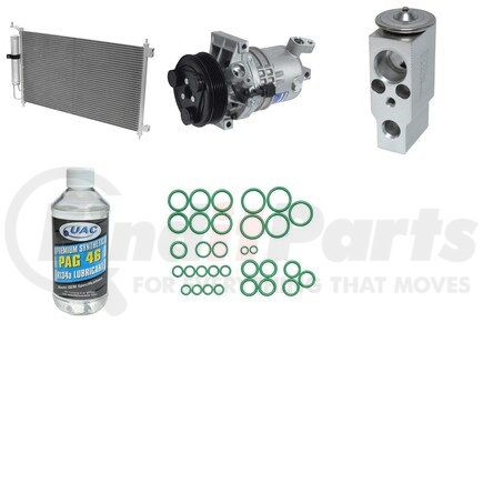 KT5004A by UNIVERSAL AIR CONDITIONER (UAC) - A/C Compressor Kit -- Compressor-Condenser Replacement Kit