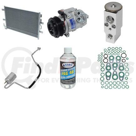 KT5021A by UNIVERSAL AIR CONDITIONER (UAC) - A/C Compressor Kit -- Compressor-Condenser Replacement Kit