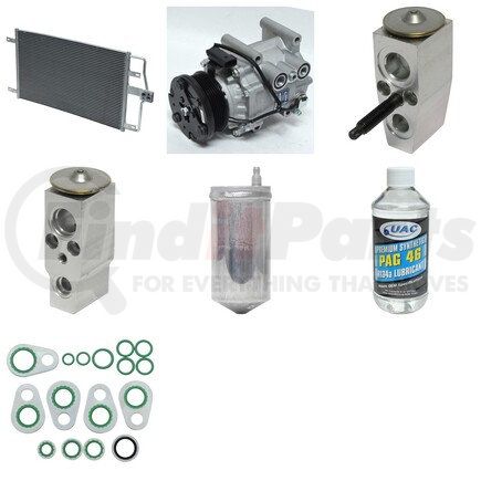 KT5026A by UNIVERSAL AIR CONDITIONER (UAC) - A/C Compressor Kit -- Compressor-Condenser Replacement Kit