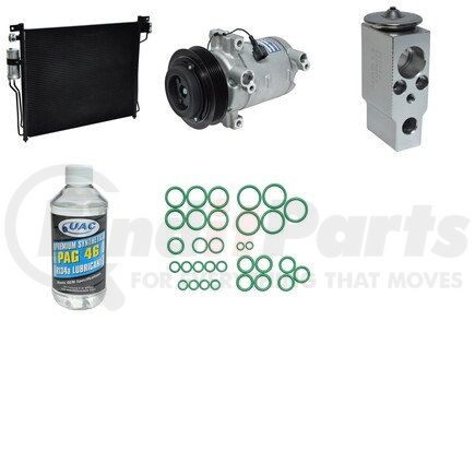 KT5048A by UNIVERSAL AIR CONDITIONER (UAC) - A/C Compressor Kit -- Compressor-Condenser Replacement Kit