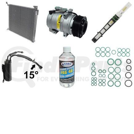 KT5055A by UNIVERSAL AIR CONDITIONER (UAC) - A/C Compressor Kit -- Compressor-Condenser Replacement Kit