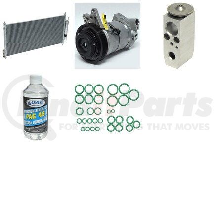 KT5059A by UNIVERSAL AIR CONDITIONER (UAC) - A/C Compressor Kit -- Compressor-Condenser Replacement Kit