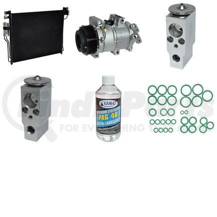 KT5105A by UNIVERSAL AIR CONDITIONER (UAC) - A/C Compressor Kit -- Compressor-Condenser Replacement Kit