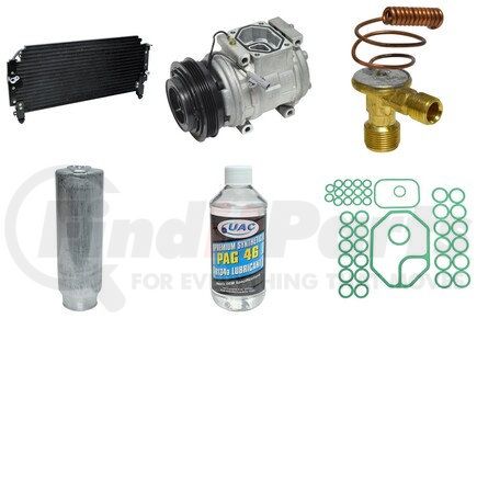 KT5130A by UNIVERSAL AIR CONDITIONER (UAC) - A/C Compressor Kit -- Compressor-Condenser Replacement Kit