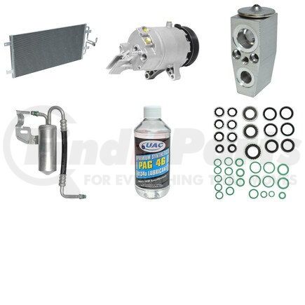 KT5129A by UNIVERSAL AIR CONDITIONER (UAC) - A/C Compressor Kit -- Compressor-Condenser Replacement Kit