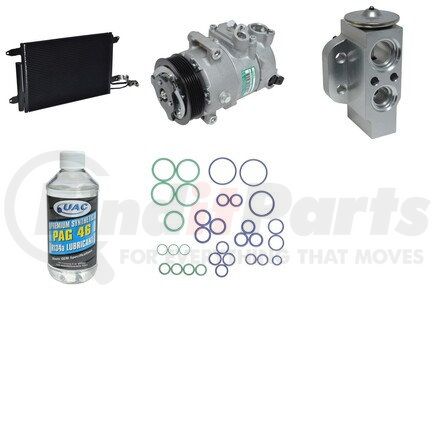 KT5143A by UNIVERSAL AIR CONDITIONER (UAC) - A/C Compressor Kit -- Compressor-Condenser Replacement Kit