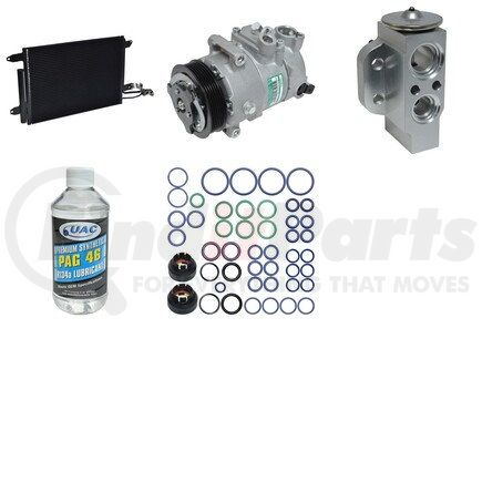 KT5183A by UNIVERSAL AIR CONDITIONER (UAC) - A/C Compressor Kit -- Compressor-Condenser Replacement Kit