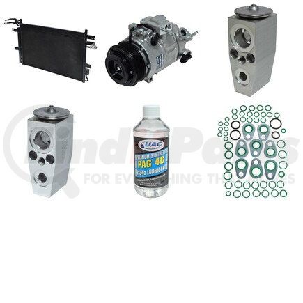 KT5191A by UNIVERSAL AIR CONDITIONER (UAC) - A/C Compressor Kit -- Compressor-Condenser Replacement Kit