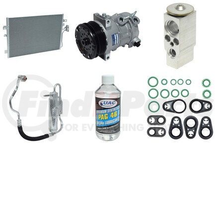 KT5364A by UNIVERSAL AIR CONDITIONER (UAC) - A/C Compressor Kit -- Compressor-Condenser Replacement Kit