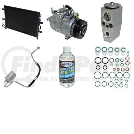 KT5407A by UNIVERSAL AIR CONDITIONER (UAC) - A/C Compressor Kit -- Compressor-Condenser Replacement Kit