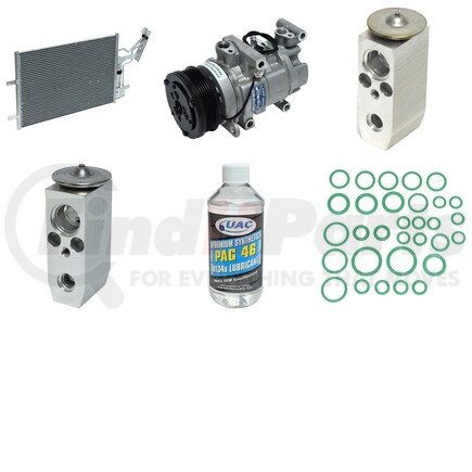 KT5491A by UNIVERSAL AIR CONDITIONER (UAC) - A/C Compressor Kit -- Compressor-Condenser Replacement Kit