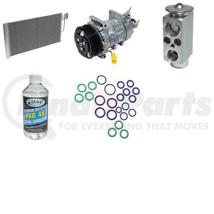 KT5493A by UNIVERSAL AIR CONDITIONER (UAC) - A/C Compressor Kit -- Compressor-Condenser Replacement Kit