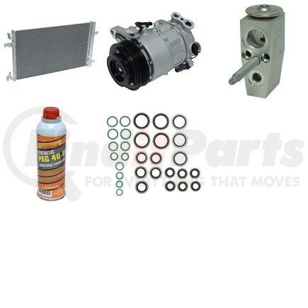 KT5498A by UNIVERSAL AIR CONDITIONER (UAC) - A/C Compressor Kit -- Compressor-Condenser Replacement Kit