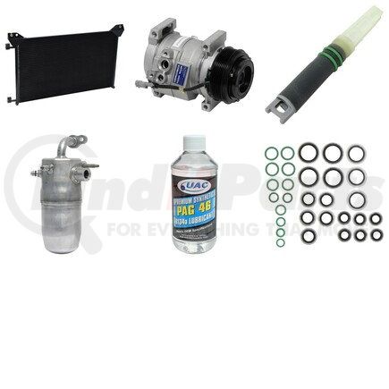 KT5593A by UNIVERSAL AIR CONDITIONER (UAC) - A/C Compressor Kit -- Compressor-Condenser Replacement Kit