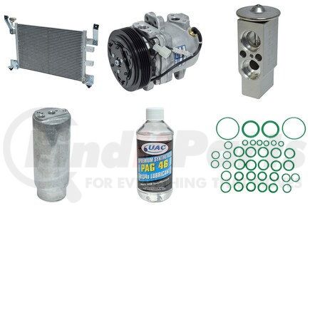 KT5657A by UNIVERSAL AIR CONDITIONER (UAC) - A/C Compressor Kit -- Compressor-Condenser Replacement Kit