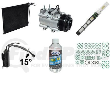 KT5704A by UNIVERSAL AIR CONDITIONER (UAC) - A/C Compressor Kit -- Compressor-Condenser Replacement Kit