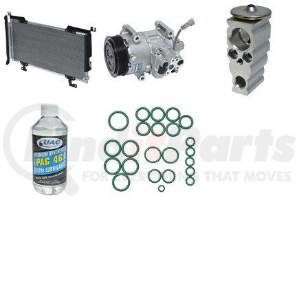 KT5709A by UNIVERSAL AIR CONDITIONER (UAC) - A/C Compressor Kit -- Compressor-Condenser Replacement Kit