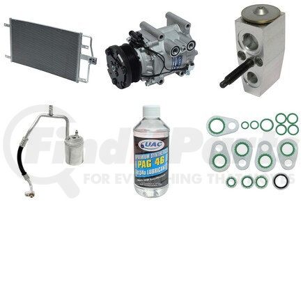 KT5722A by UNIVERSAL AIR CONDITIONER (UAC) - A/C Compressor Kit -- Compressor-Condenser Replacement Kit